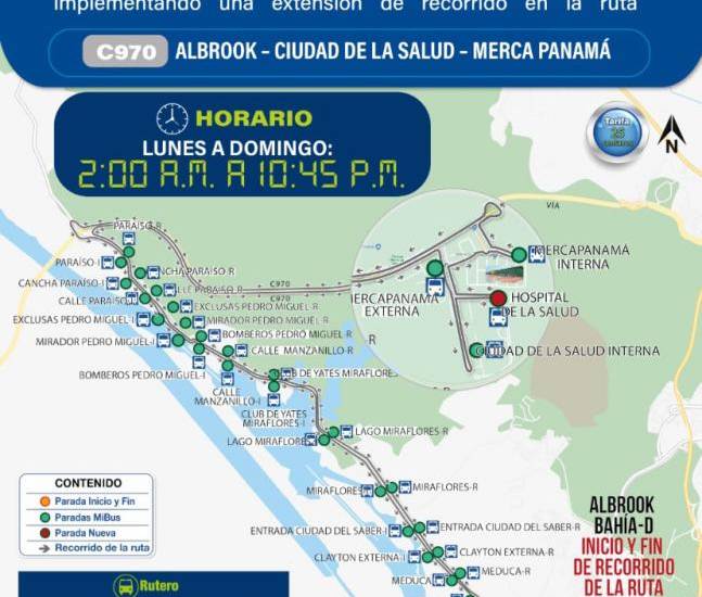 $!Inicia nueva ruta y paradas de transporte público en la Ciudad de la Salud