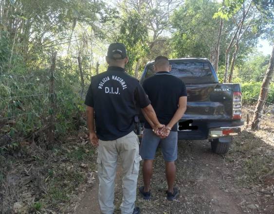 ML | Uno de los detenidos por la Policía Nacional.