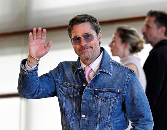 El actor estadounidense Brad Pitt.