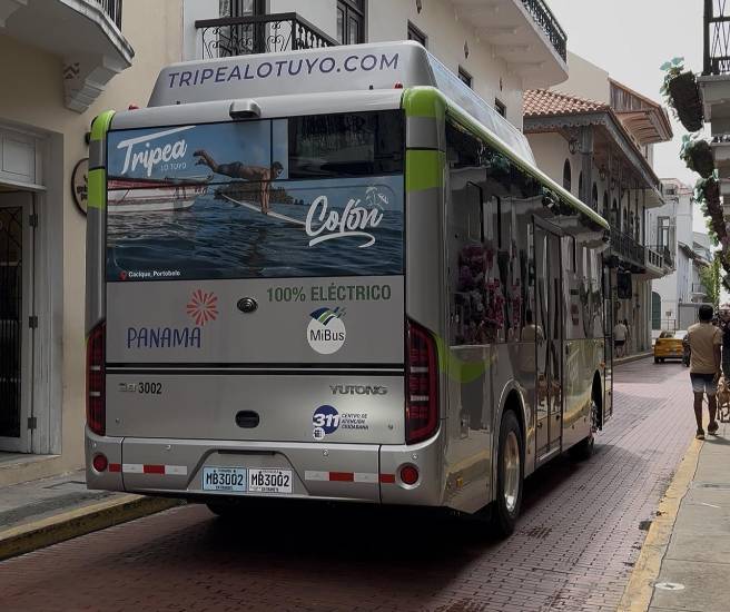 MiBus presenta la primera ruta operada 100 % con buses eléctricos en Panamá