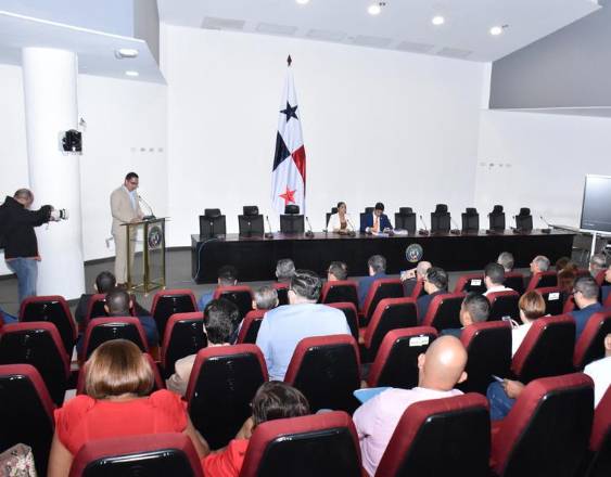 ML | Durante la presentación de la comisión.