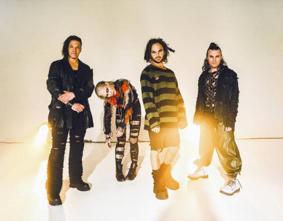 CORTESÍA | Los miembros de la banda finlandesa The Rasmus.