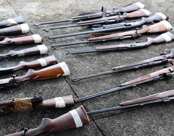 ML | Armas entregadas durante el programa.