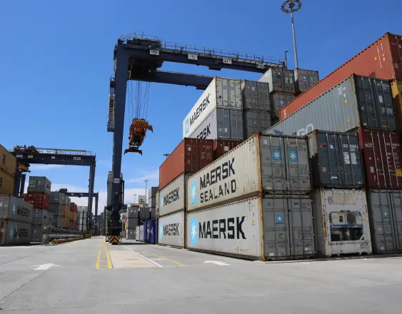 Movimiento portuario de contenedores creció un 3.6% en el 2025