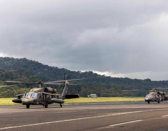 Mañana llegan helicópteros Black Hawk para entrenamientos conjuntos entre Estados Unidos y Panamá
