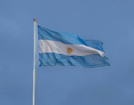 Pexels | Bandera de Argentina.
