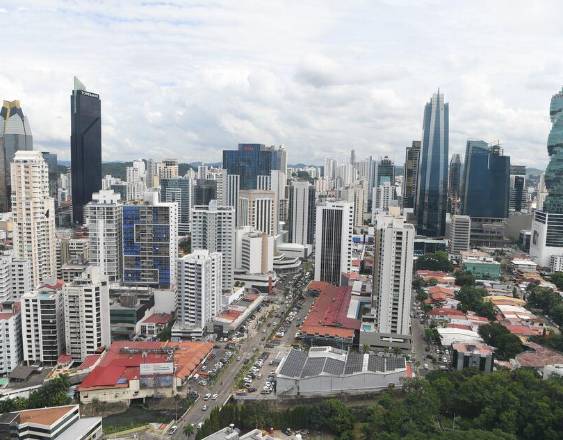 ML | Vista de edificios en la ciudad de Panamá.