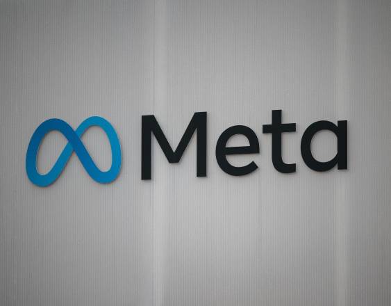 ML | El logo de la empresa tecnológica Meta.