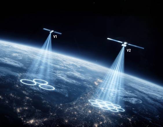 Recurso de las generaciones V1 y V2 de satélites del servicio Starlink Mobile.