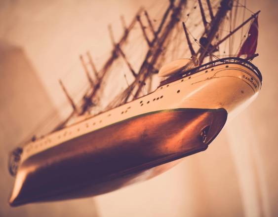 Pexels | Una réplica del Titanic.