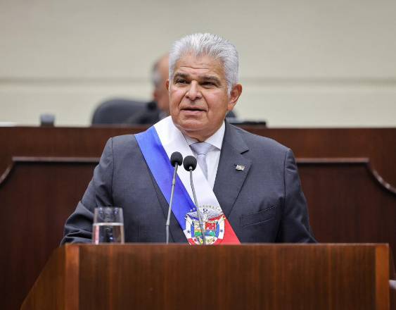 ML | Presidente de la República José Raúl Mulino.