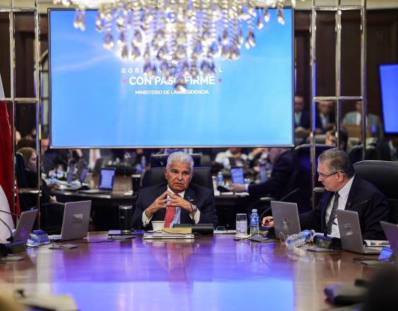 ML | El presidente José Raúl Mulino durante el Consejo de Gabinete.