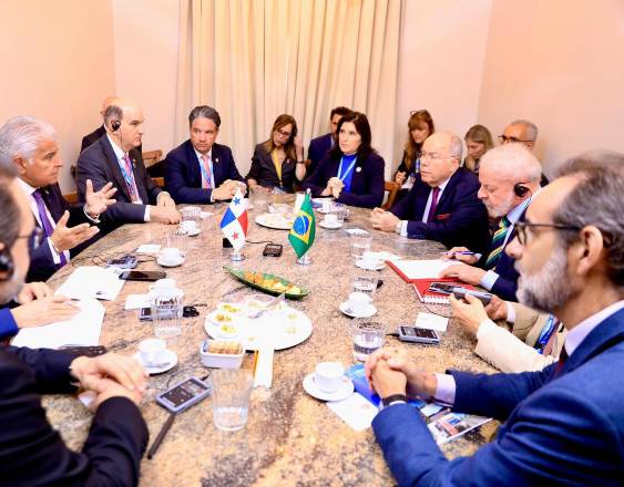 ML | El presidente de la República, José Raúl Mulino, durante la Cumbre del Mercosur.