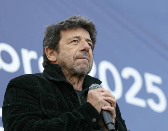 AFP | El cantante y actor francés Patrick Bruel.