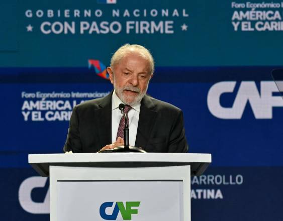 AFP | El presidente de Brasil Luiz Inácio Lula da Silva.