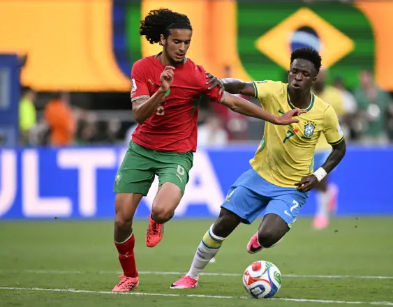 Fotos AFP | Brasil ante Marruecos, en el Mundial FIFA 2026.