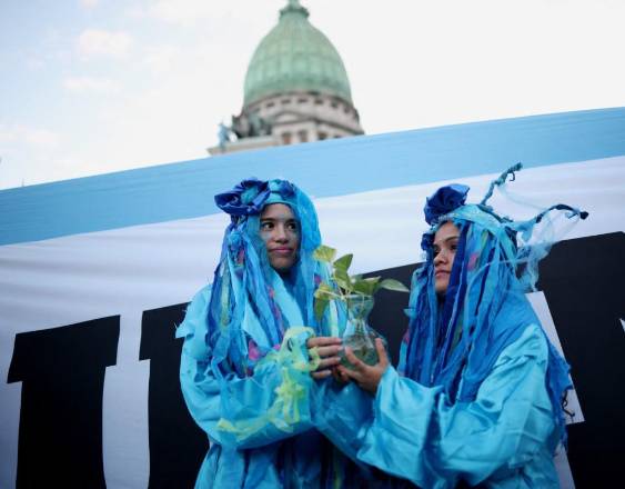 (Photo by TOMAS CUESTA / AFP)