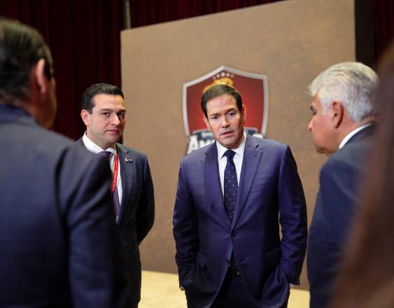 ML | El secretario de Estado de Estados Unidos, Marco Rubio y José Raúl Mulino.