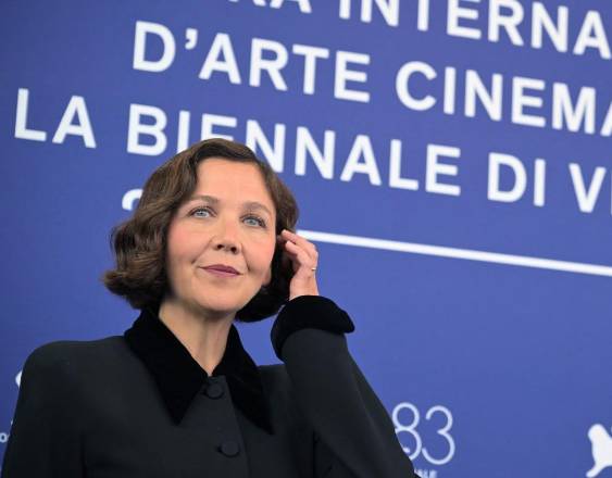 TIZIANA FABI / AFP | Maggie Gyllenhaal.