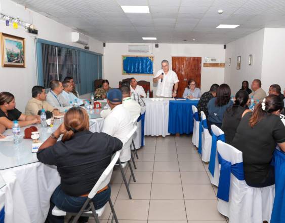 ML | Durante la reunión técnica.
