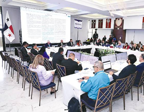 ML | La Comisión Nacional de Reformas Electorales (CNRE) sesionando.