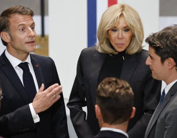 AFP | Brigitte Macron.