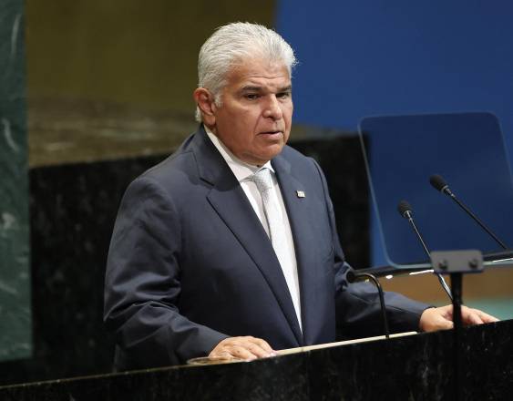 AFP | El presidente de la República, José Raúl Mulino.