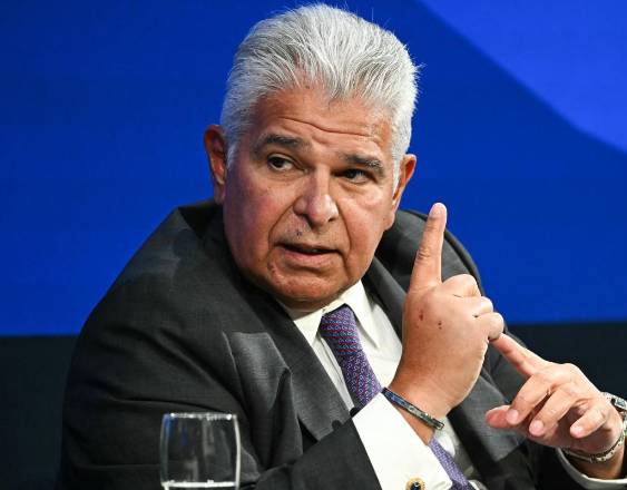 AFP | El presidente José Raúl Mulino.