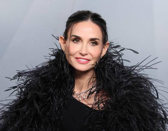 La estrella de Hollywood Demi Moore.