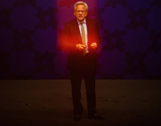 El director ejecutivo de Nvidia, Jensen Huang.