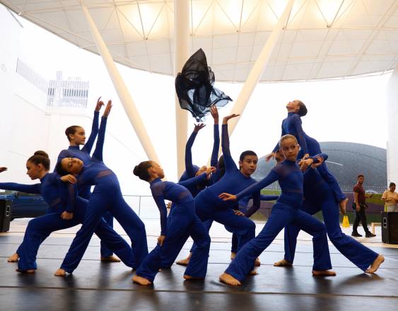Cortesía | El grupo de danza que pertenece al Ancla Juventud.
