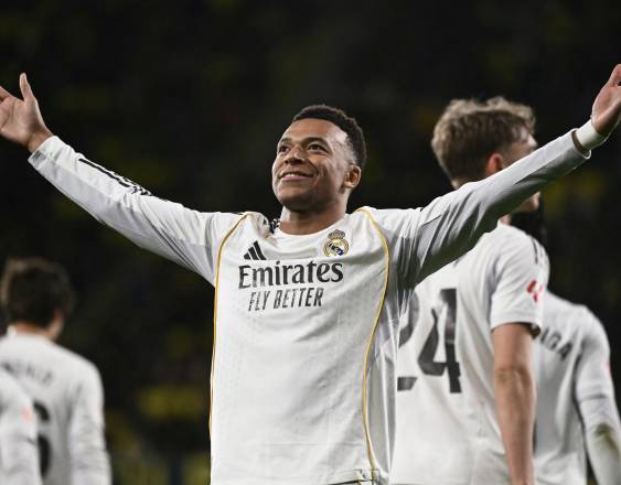 AFP | El delantero francés del Real Madrid, Kylian Mbappé.