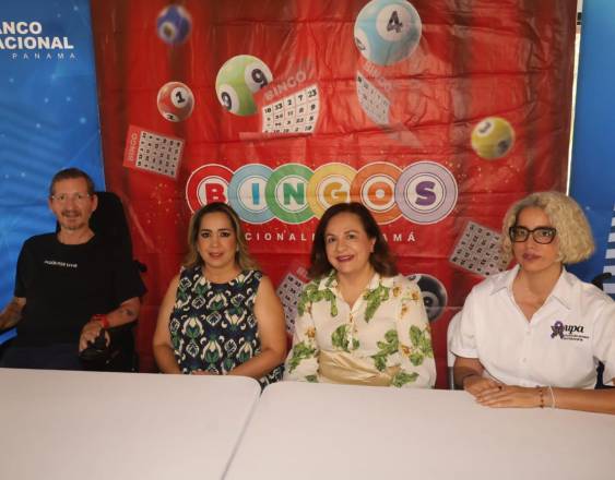 ML | Durante el lanzamiento del Gran Bingo Solidario.