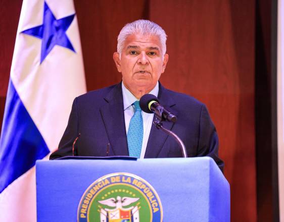 El presidente de la República José Raúl Mulino.