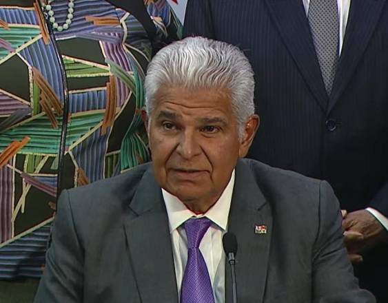 ML | El presidente José Raúl Mulino en conferencia de prensa.