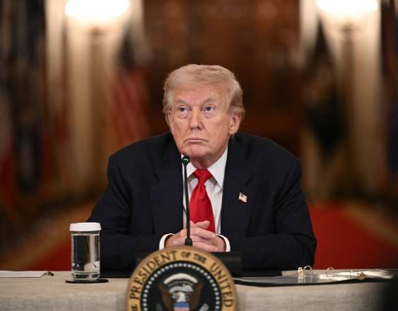 AFP | El presidente Donald Trump.