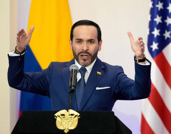 AFP | El presidente de Colombia, Abelardo de la Espriella.