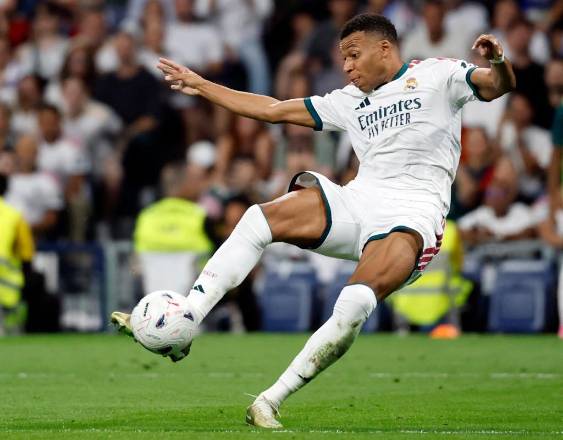 AFP | El delantero francés del Real Madrid, Kylian Mbappé.
