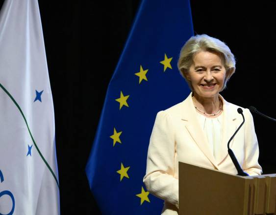 AFP | Ursula von der Leyen, presidenta de la Comisión Europea.