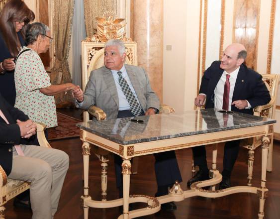 ML | El presidente Mulino durante el acto de sanción.