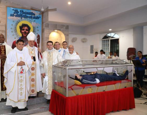 Arquidiócesis eleva a parroquia el templo dedicado a Carlo Acutis