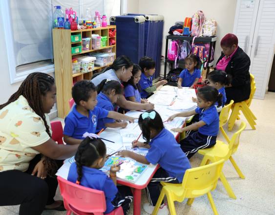 Cortesía | Niños en un Centro de Atención Integral a la Primera Infancia (CAIPI).