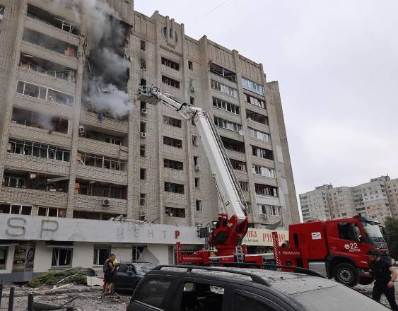 Destruido un almacén humanitario de la OMS en Ucrania