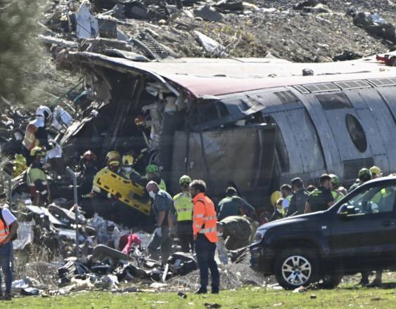 Accidente ferroviario ocurrido en la provincia de Toledo.
