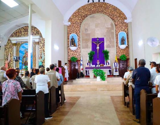 Cortesía | Celebración en la Parroquia Nuestra Señora del Carmen en el corregimiento de Juan Díaz,