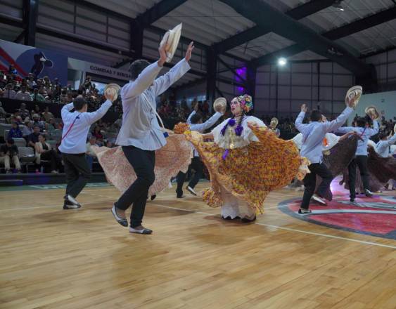 Una agrupación folclórica.