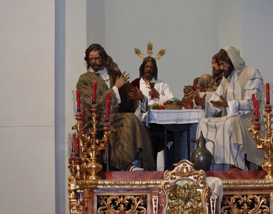 ARQUIDIÓCESIS DE PANAMÁ | Nuevo conjunto escultórico de la Última Cena en la Catedral Basílica Santa María la Antigua que saldrá en la procesión del Jueves Santo.