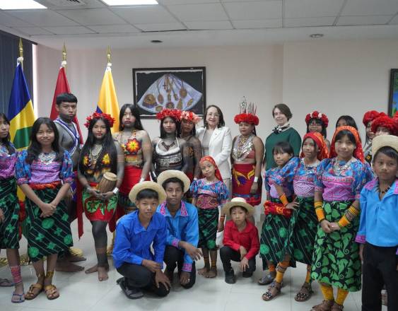 Nueva sede de la Universidad Especializada de las Américas (UDELAS) en Comarca Ngäbe-Buglé.