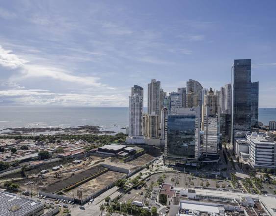 ML | Vista aérea del globo de terreno en el que se construirá el nuevo Museo de Arte Contemporáneo.