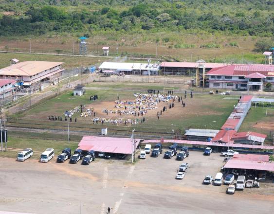 MINSEG | Vista aérea del centro penitenciario La Joyita.